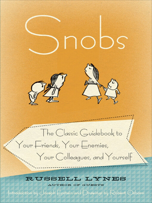 Title details for Snobs by Russell Lynes - Available